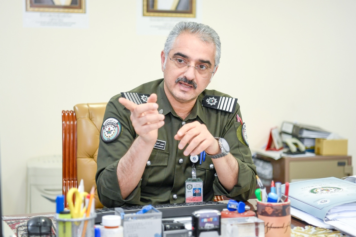 رئيس قسم الخدمات المساندة في إدارة الفحص الفني، محمد الكندري