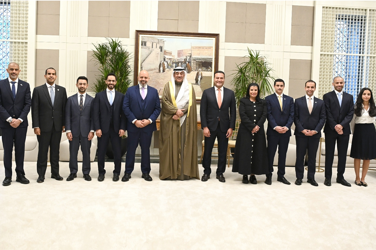 ممثل الأمير خلال زيارته المقر الدائم لدولة الكويت لدى الأمم المتحدة 