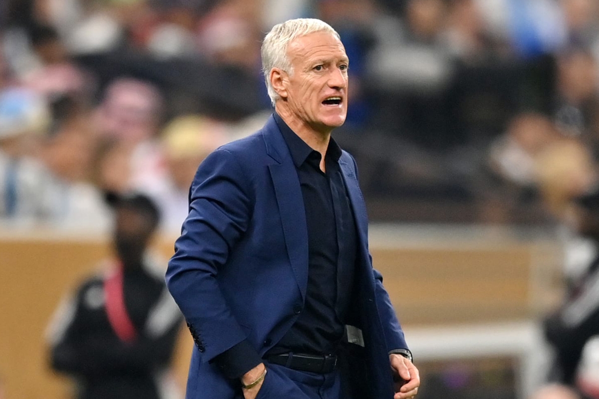 المدير الفني لمنتخب فرنسا لكرة القدم ديدييه ديشان