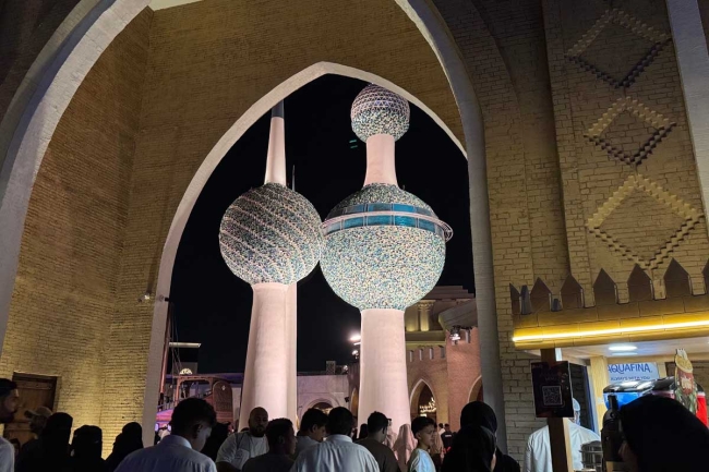 جناح الكويت في «بوليفارد الرياض» يتألق بتصميمه التراثي المستوحى من الدروازة
