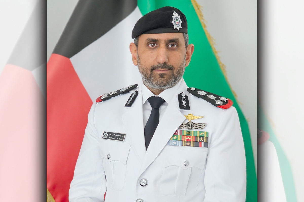 المدير العام للإدارة العامة لخفر السواحل العميد الركن الشيخ مبارك الصباح