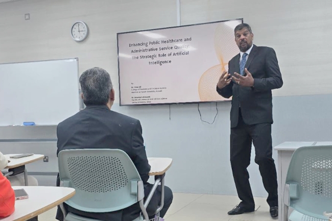 جامعة عبدالله السالم شاركت في مؤتمر الأعمال التطبيقية