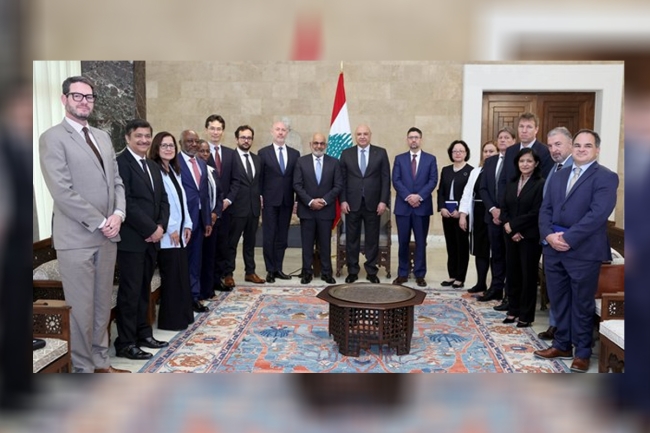 الرئيس اللبناني يشدد على أهمية دعم البنك الدولي لبلاده لتحقيق التعافي
