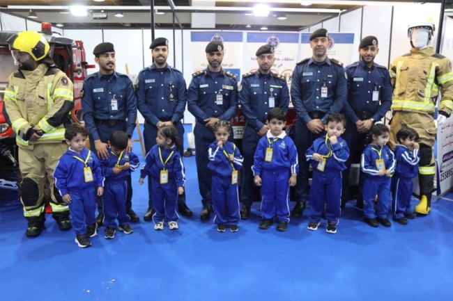 «الإطفاء» تشارك بمهرجان الطفولة التاسع