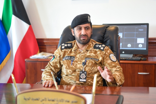 الدبيس لـ «الجريدة»: 35 مركزاً حدودياً تحرس الكويت