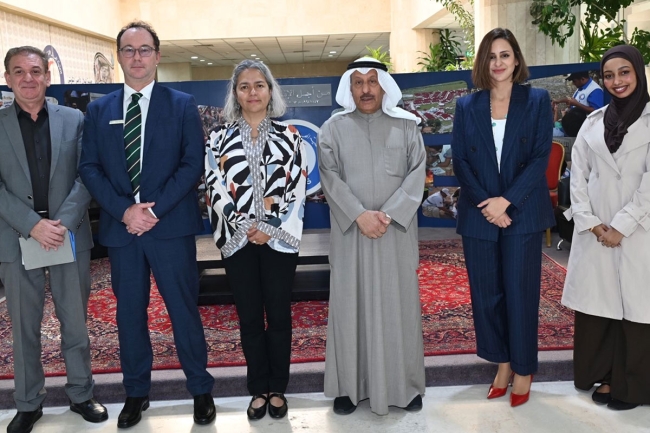 مسؤولة أممية معنية بالمفقودين في سوريا تشيد بدور الهلال الأحمر الكويتي في العمل الإنساني