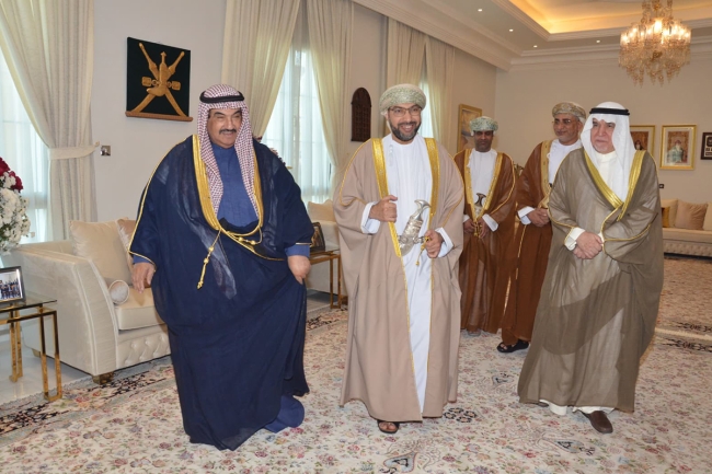 ناصر المحمد يهنئ السلطنة بعيدها الوطني