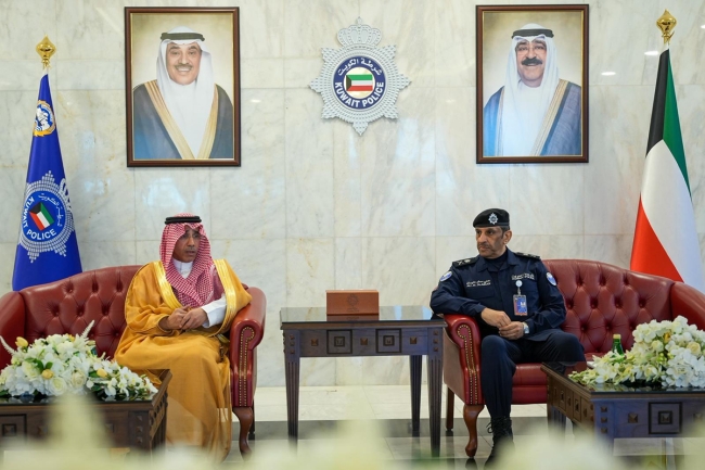 العدواني بحث تعزيز التعاون وتبادل الخبرات الأمنية مع وفد من «الداخلية السعودية»