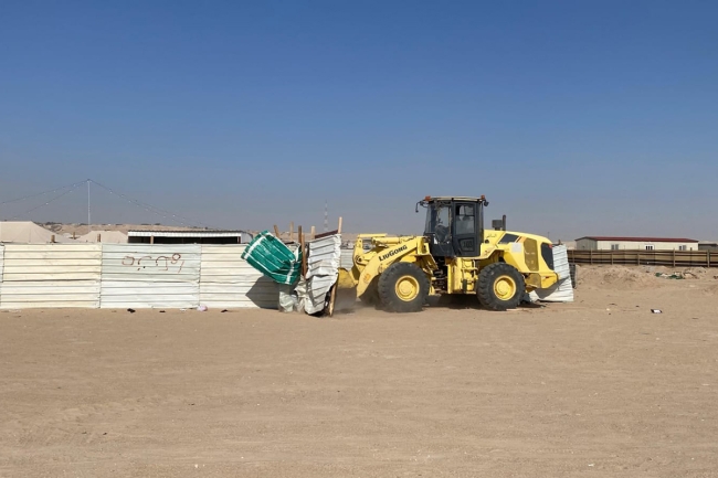 «البلدية»: إزالة 55 مخيماً مخالفاً وتوجيه 75 إنذاراً في المنطقة الشمالية