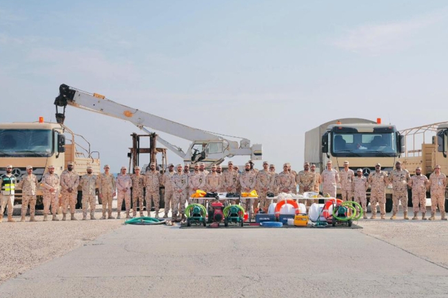 الاجتماع التنسيقي لقوة «واجب غيث» يستعرض خطط العمل والتنسيق المشترك