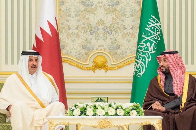 بيان سعودي - قطري: تكثيف الجهود الرامية لصون السلم والأمن الدوليين