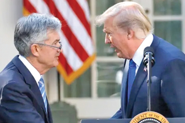 ترامب: كان ينبغي على «الفدرالي» خفض الفائدة 50 نقطة أساس