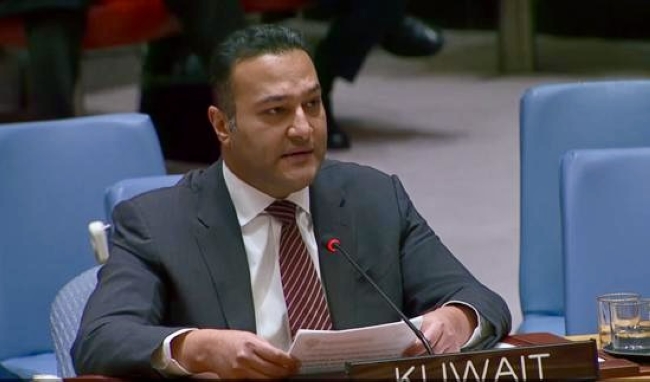 الكويت تؤكد الموقف العربي المطالب بتطبيق القانون الدولي «بلا انتقائية»