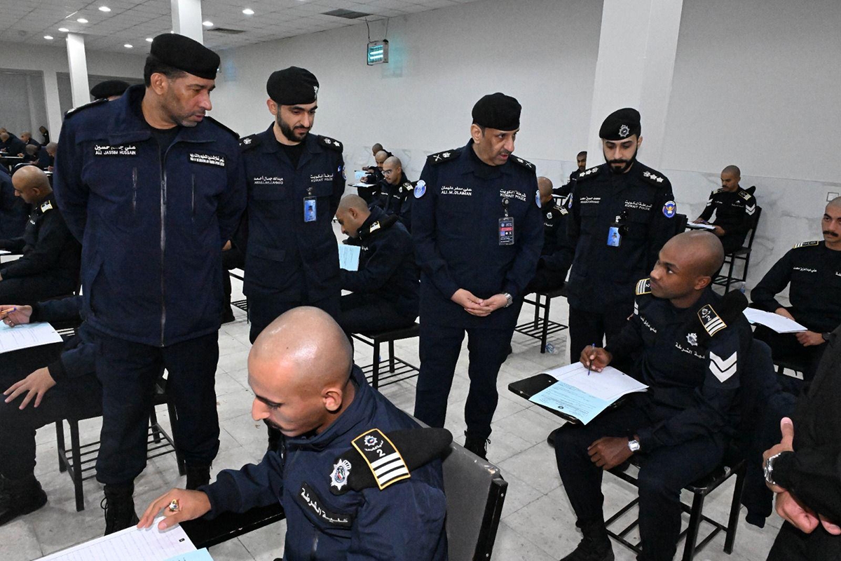 العدواني يتفقد أكاديمية سعد العبدالله ويطلع على سير العملية التعليمية والتدريبية 