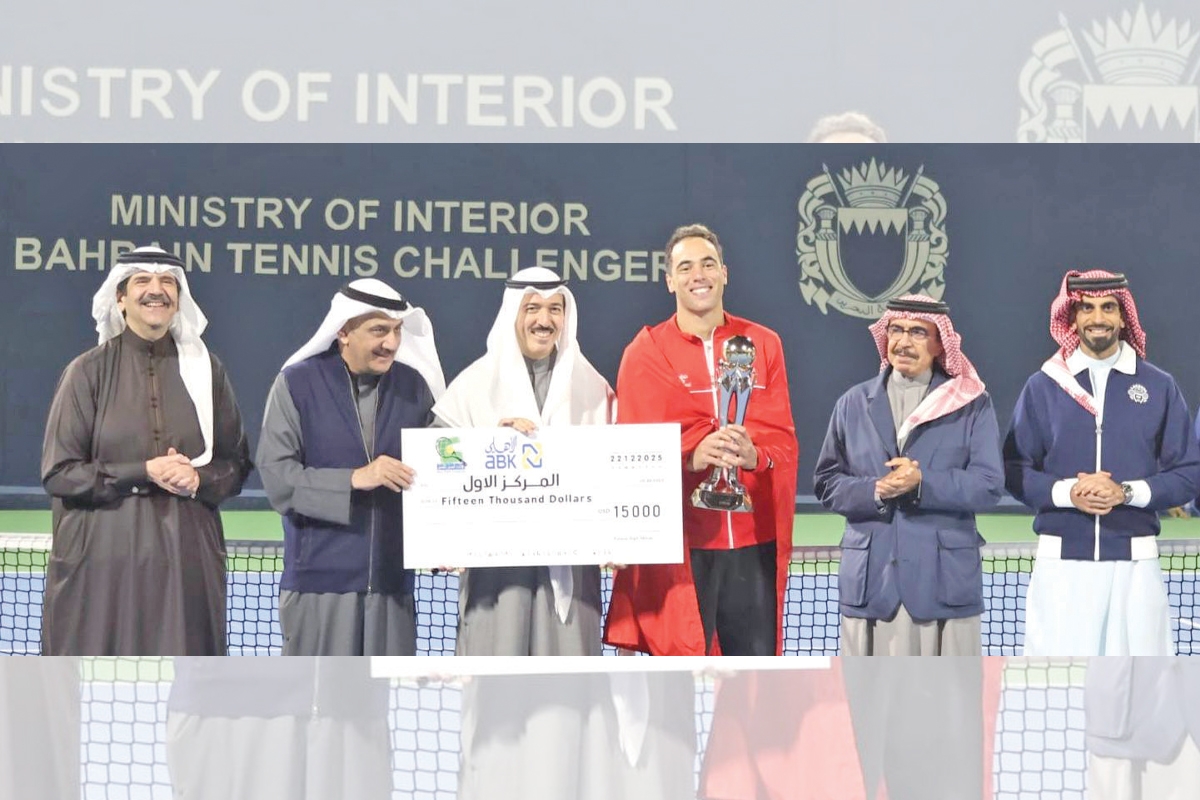 الجابر: نجاح غير مسبوق لـ«النخبة العربية للتنس» 