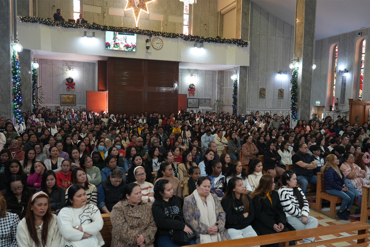 الكنيسة الكاثوليكية في الكويت احتفلت بعيد الميلاد 