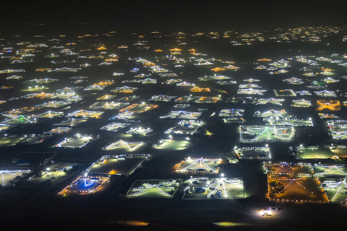 موسم التخييم الربيعي.. موروث شعبي كويتي يتجدد شتاء كل عام 