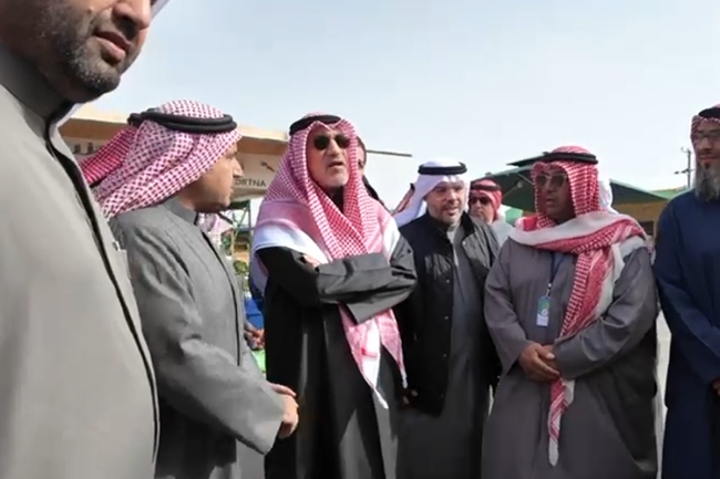 اليوسف قام بجولة أمنية ميدانية بمنطقة العبدلي