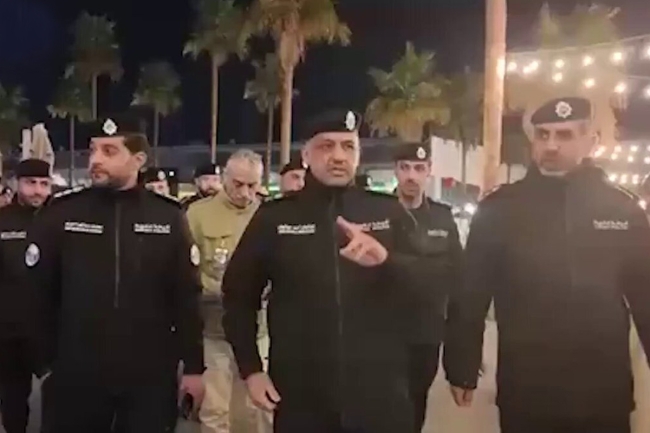 الوهيب تفقّد في رأس السنة نقاطاً أمنية ومجمعات 
 