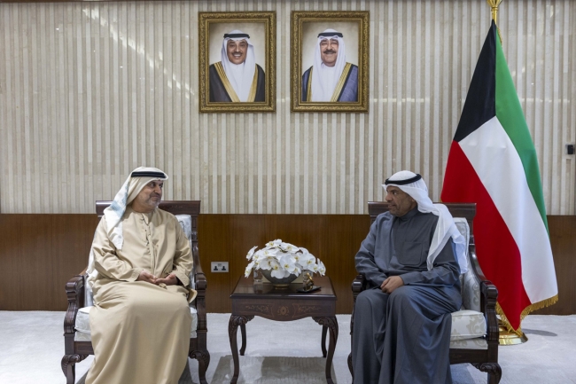 وزير الخارجية يبحث مع سفير الإمارات تعزيز العلاقات الثنائية