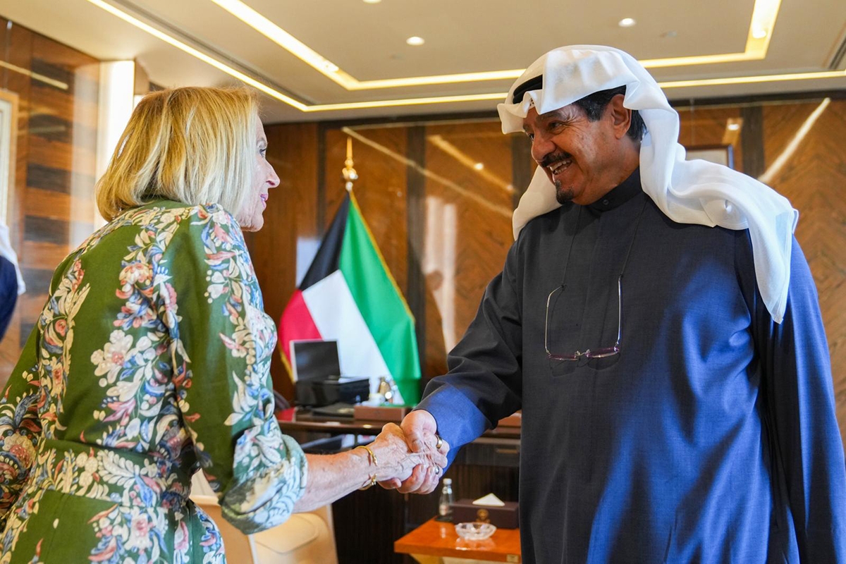 رئيس الوزراء يستقبل السفير البريطاني ورئيس الأكاديمية الوطنية للعلوم الأميركية