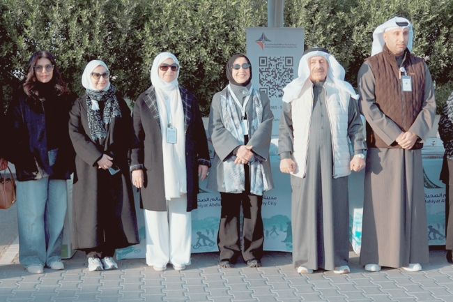 ضاحية عبدالله السالم الصحية تواصل مبادرتها البيئية لفرز النفايات