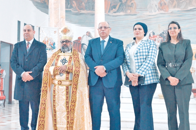 كاتدرائية العائلة المقدسة تحتفل بعيد الميلاد 