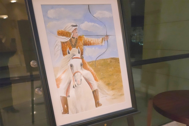 معرض الفروسية بالمكتبة الوطنية 