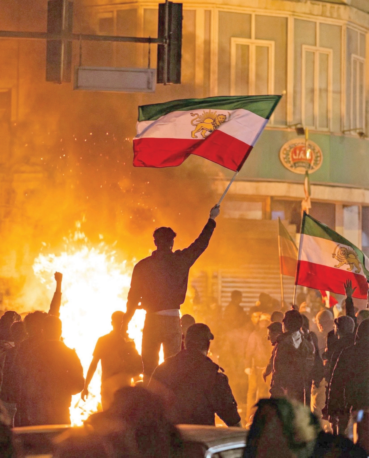 جانب من الاحتجاجات 