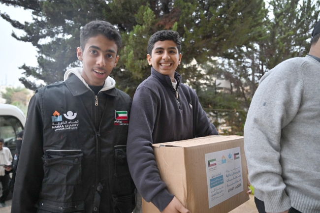 «نماء» نفذت رحلة إغاثية في الأردن