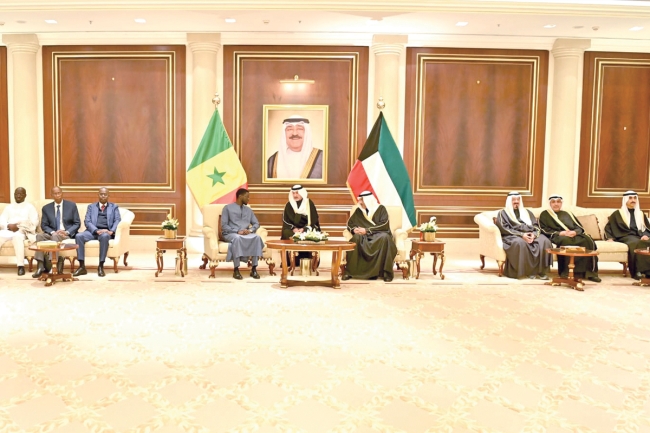 الرئيس السنغالي يصل إلى البلاد في زيارة رسمية