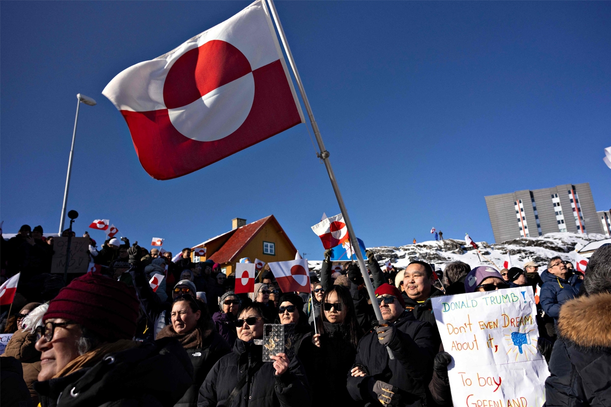 ترامب: غرينلاند ضرورية لـ «القبة الذهبية» 