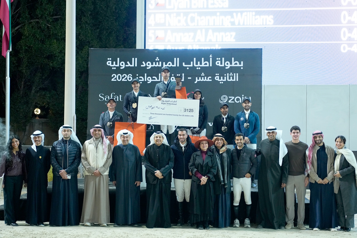 «زين الكويت» تواصل دعمها للفروسية عبر «أطياب المرشود الدولية» 