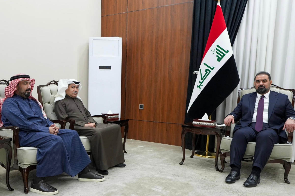 السفير زمان يبحث مع الحلبوسي تعزيز التعاون 