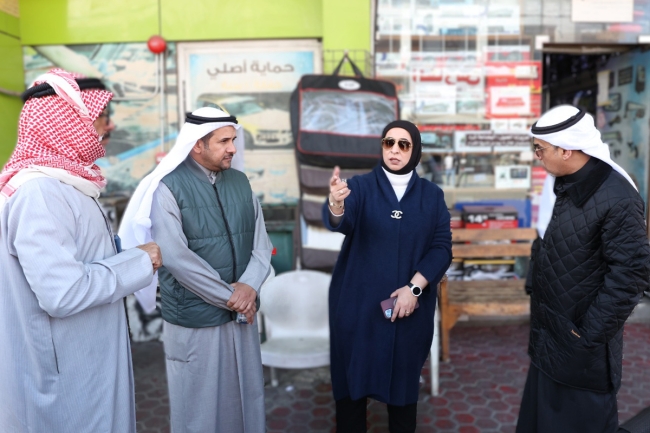 «القوى العاملة» تكثّف رقابتها الميدانية بحملة تفتيشية في الشويخ الصناعية