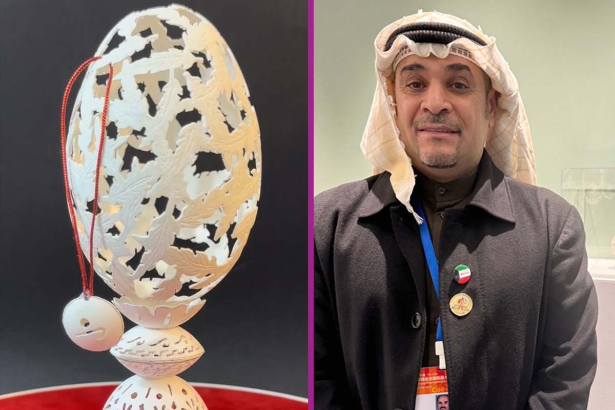 صباح أسد يشارك في «بينالي بكين الدولي للفنون»