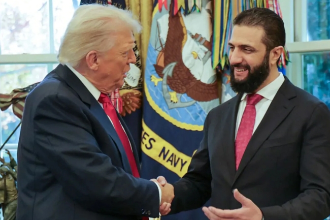 ترامب: أجريت محادثة رائعة مع الشرع