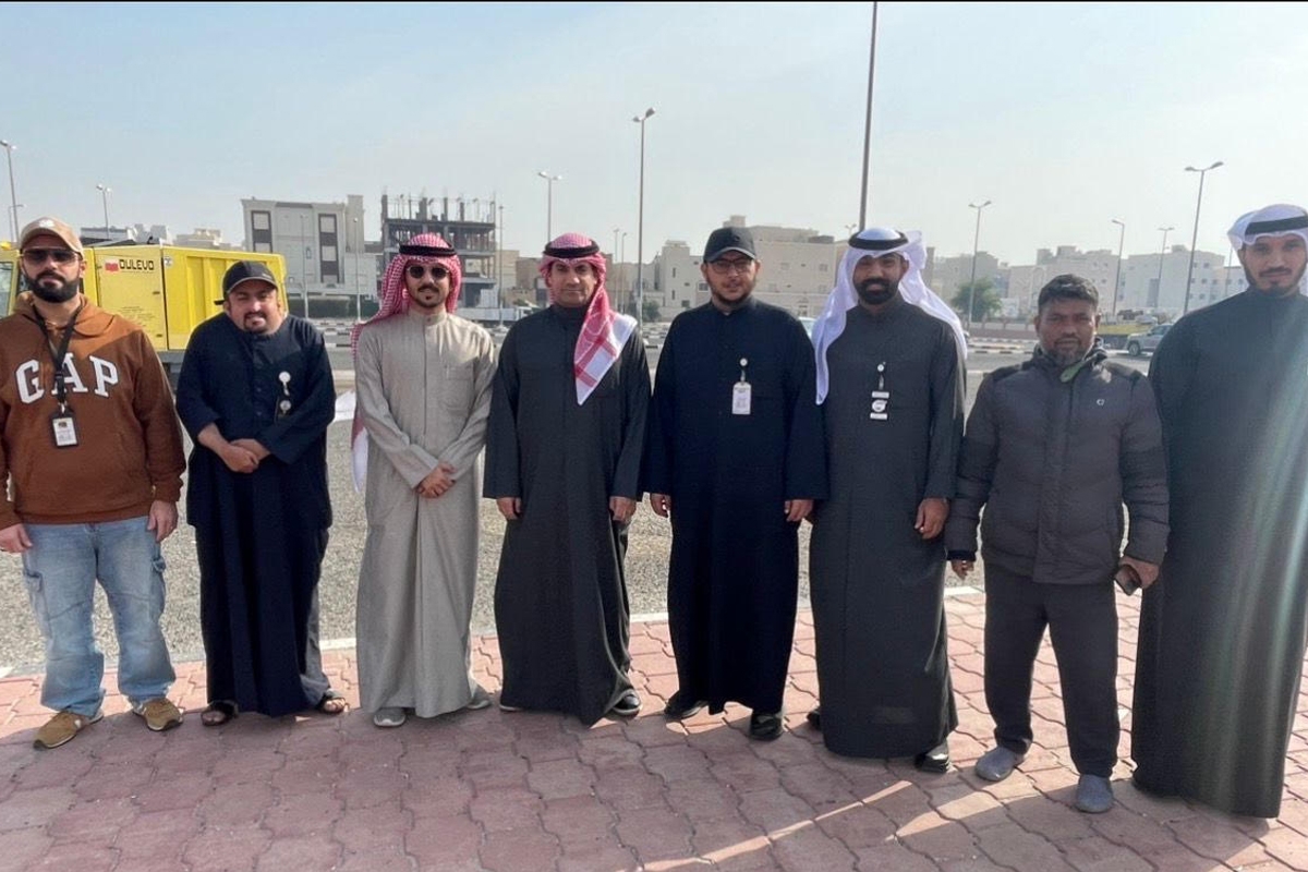 حملة تنظيف لجمعية مدينة جابر الأحمد 