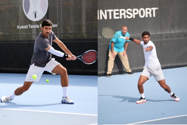 فوز قبازرد والعبدالله في «دولية الكويت» لتنس المحترفين