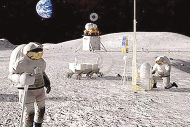 وزيرة ألمانية تتمنى زيارة القمر 