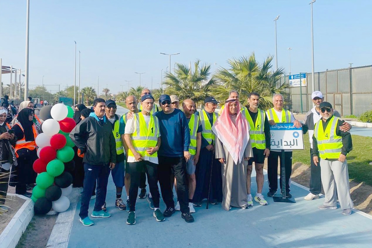 «كبار بخطواتنا»... الماراثون الأول لكبار السن 