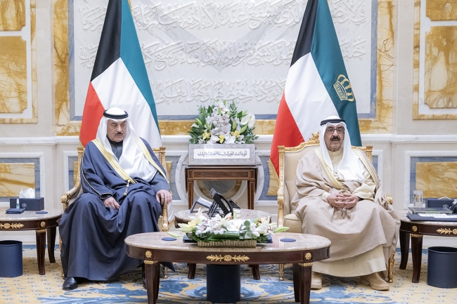 الوزراء الجدد يؤدون اليمين الدستورية أمام سمو أمير البلاد