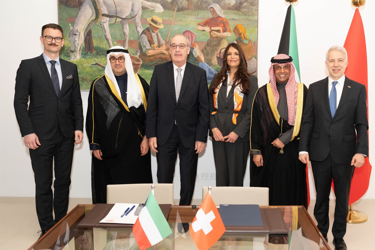 رئيس سويسرا: مباحثاتي مع الأمير وولي العهد بنّاءة 