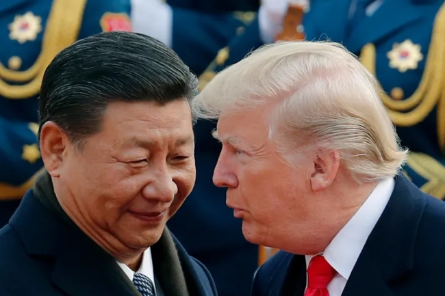 شي يجري محادثات هاتفية مع ترامب