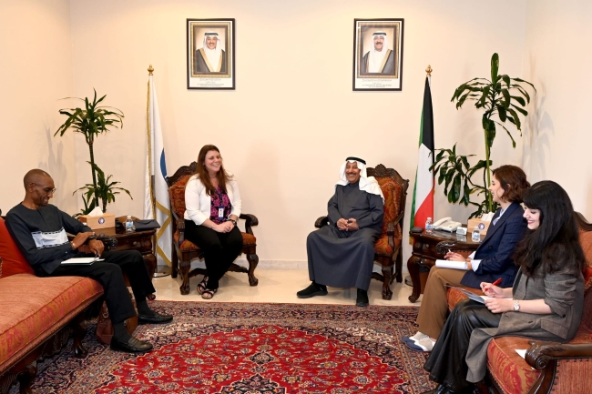 الهلال الأحمر: تعزيز التعاون مع المنظمات الإقليمية والدولية لخدمة العمل الانساني