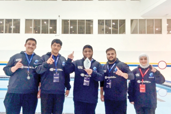 «AIU»: فريق «Blue Tech» يفوز ببطولة الكويت للروبوتات