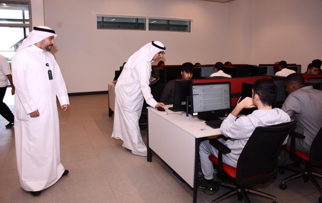 8134 متقدماً أجروا اختبارات القدرات بجامعة الكويت