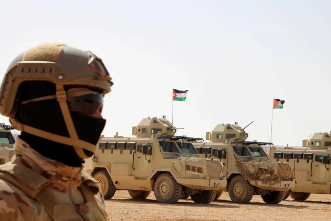الجيش الأردني يُجري طلعات جوية لحماية المملكة من أنشطة غير مشروعة