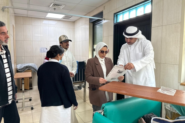 وزيرة «الشؤون» تتفقد مبنى دور الرعاية الاجتماعية في «جنوب الصباحية»