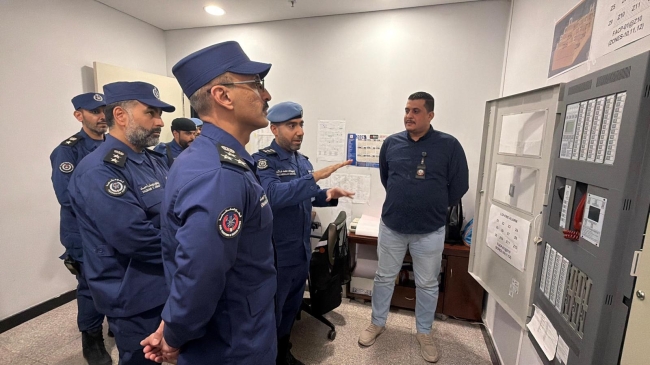 نائب رئيس «الإطفاء» يتفقد عدداً من مراكز القوة ونقاط التأمين